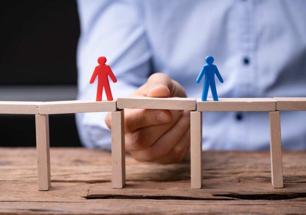 Niebieski Kolor Bloki Technologia Profesjonalna Okładka Strona - 3